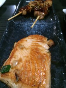 Asaka Asian Restaurant Enschede Teppanyaki grilled Salmon